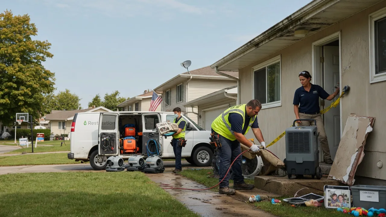 Water Damage Restoration in Martensdale, IA near me